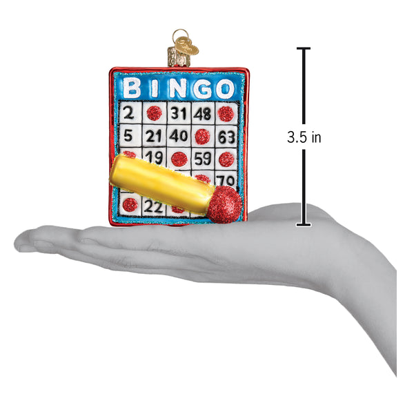 Bingo Glass Ornament