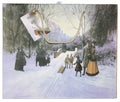 Snow Day In Central Park Gift Bag - Medium