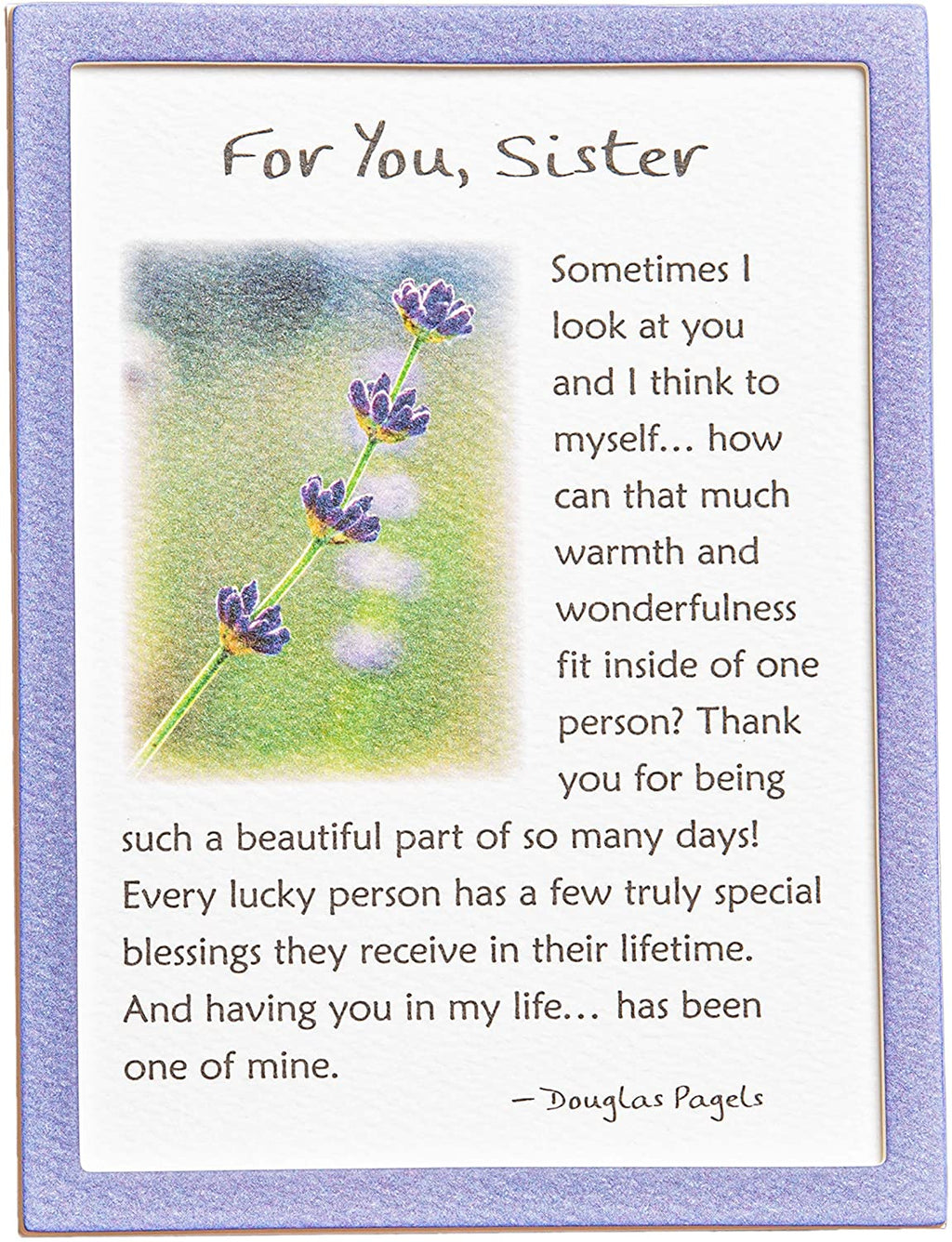 Easel-back Print with Magnet - Foy you, Sister