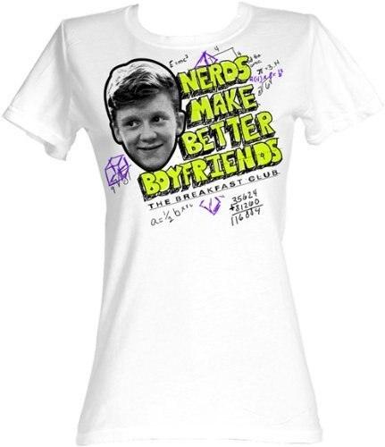 Nerds Make Better Boyfriends Juniors/Women's Funny T-Shirt