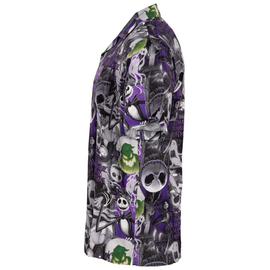 Nightmare Before Christmas Jack All Over Button Up Shirt