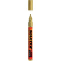 Molotow One4All Acrylic Paint Marker - Metallic Gold - 2mm Bullet Tip