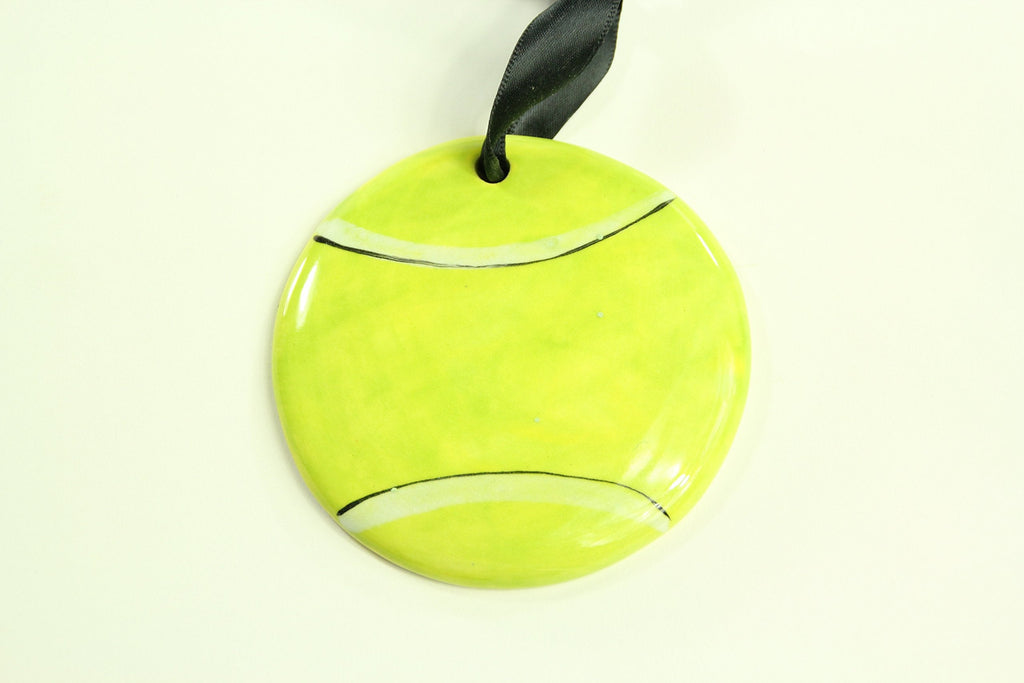 Tennis Hand Painted Ornament