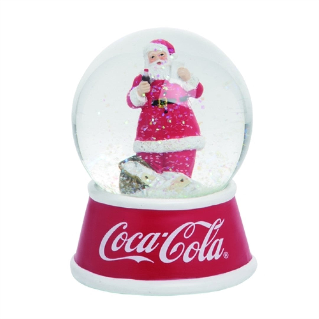 Resin/Glass LED Coke Santa with Letters