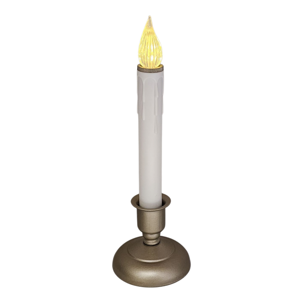 Cape Cod LED Window Candle - Pewter