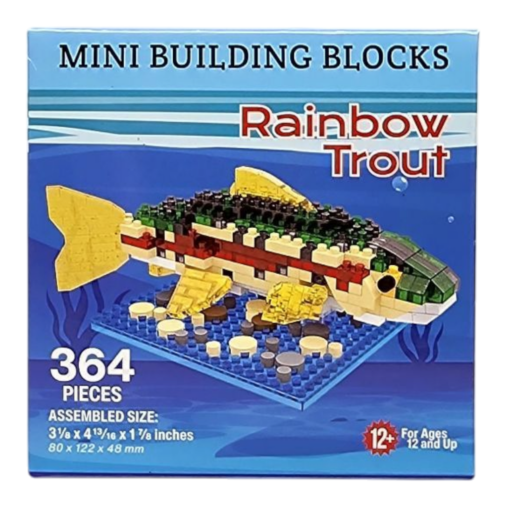 Mini Building Blocks - Rainbow Trout