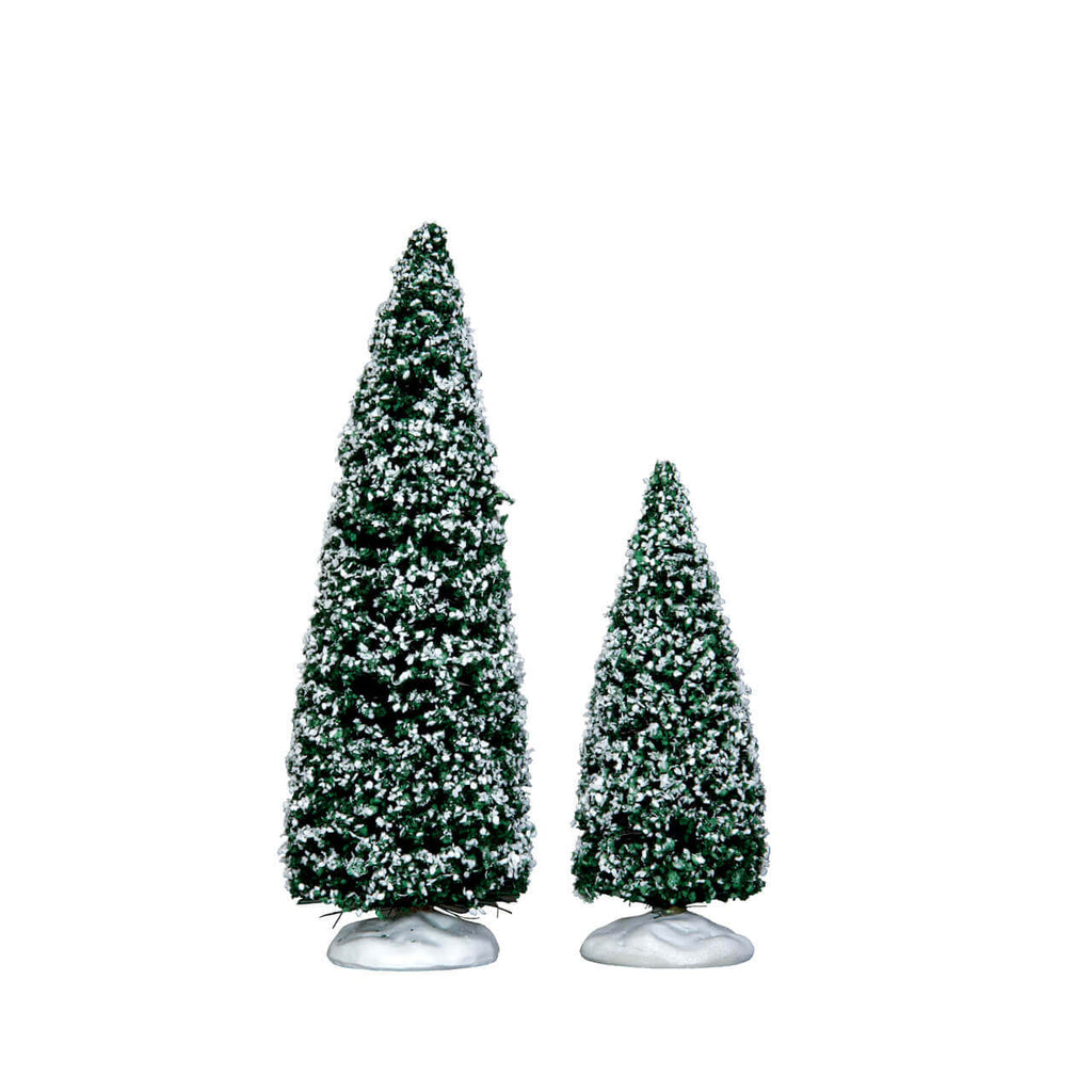 Snowy Juniper Tree - Set Of 2