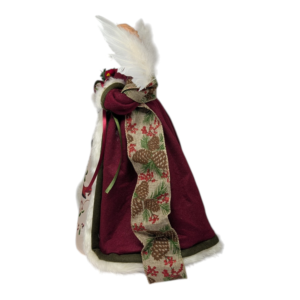 Cardinal Angel Tree Topper – Nate's Holiday Shop