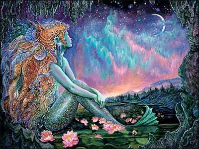 Birthday Card - Mermaid Pool