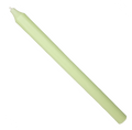 Rustic Taper Dinner Candle - 12 Inch Light Green