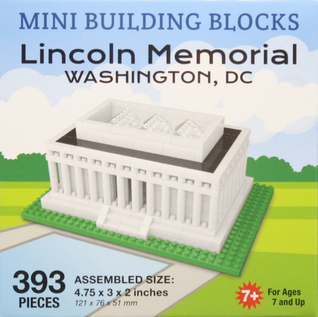 Mini Building Blocks - Lincoln Memorial