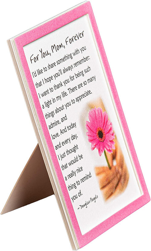 Easel-back Print with Magnet - For You, Mom, Forever