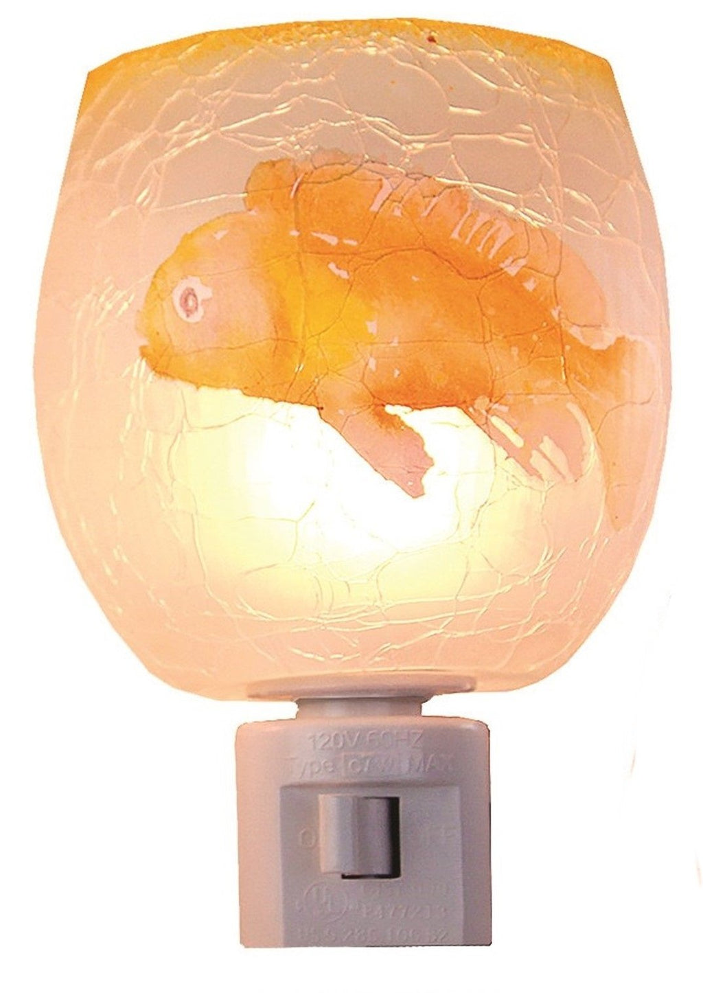 Glass Nightlight - Water Color Fish - Style E