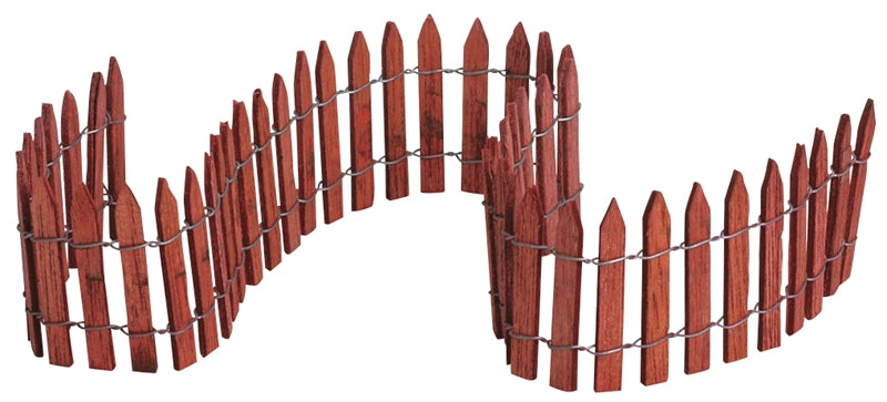 Wired Wooden Fence - 18 Inches long