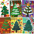 40 Sheets Christmas Tree Stickers DIY Crafts Party Present Supply