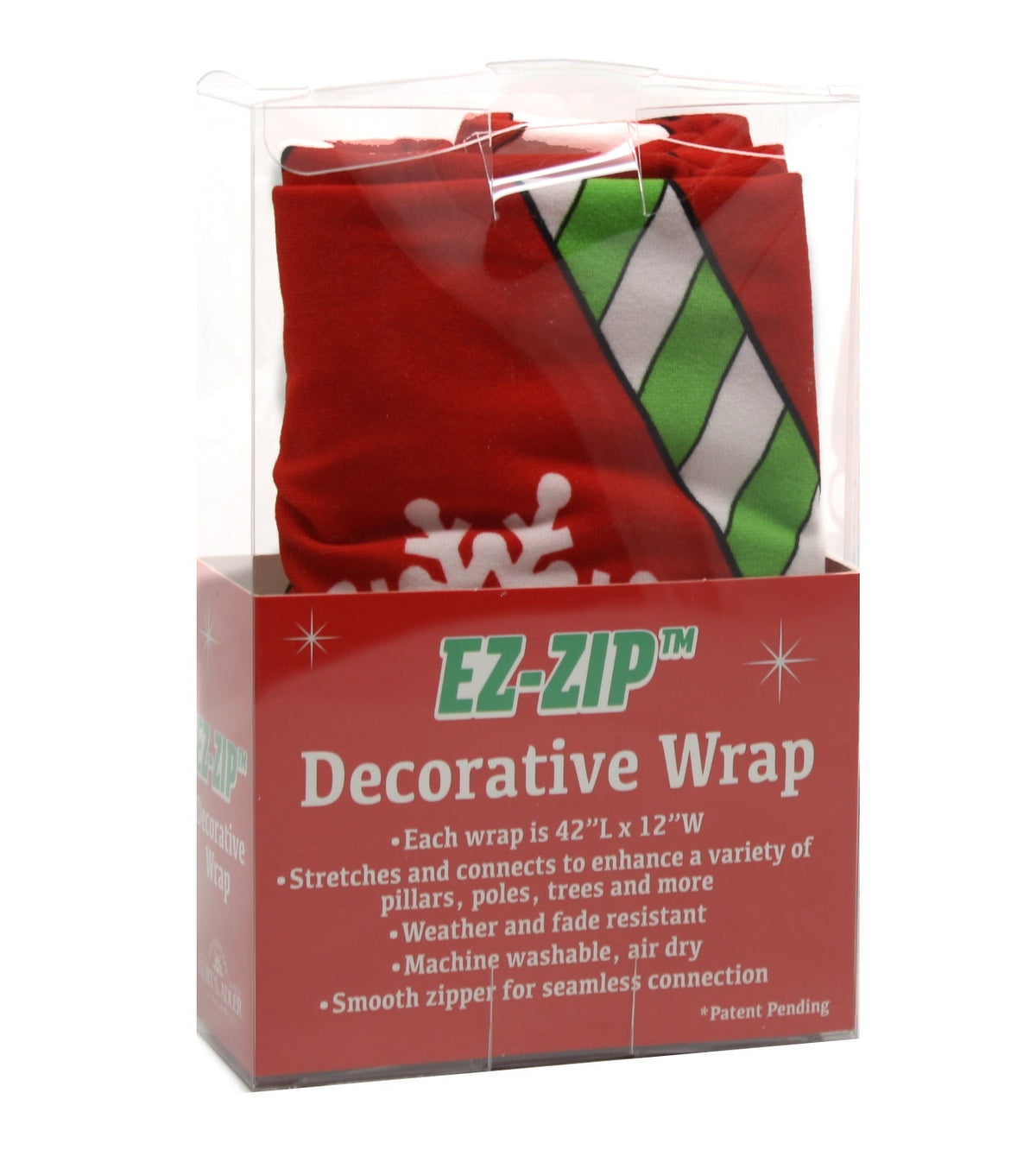 Ez-Zip Decorative Sleeves - Candy Cane