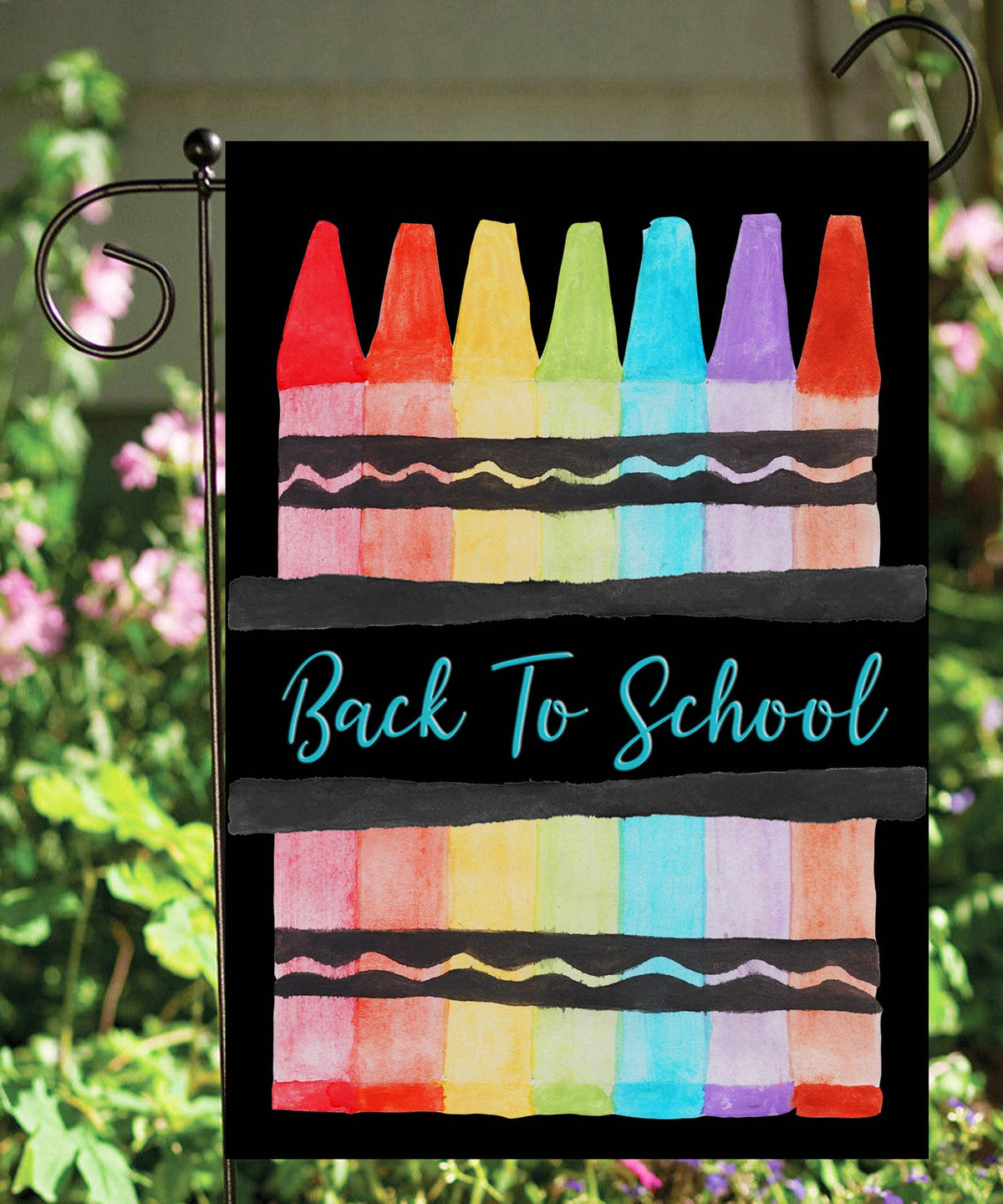 Back to School Garden Flag