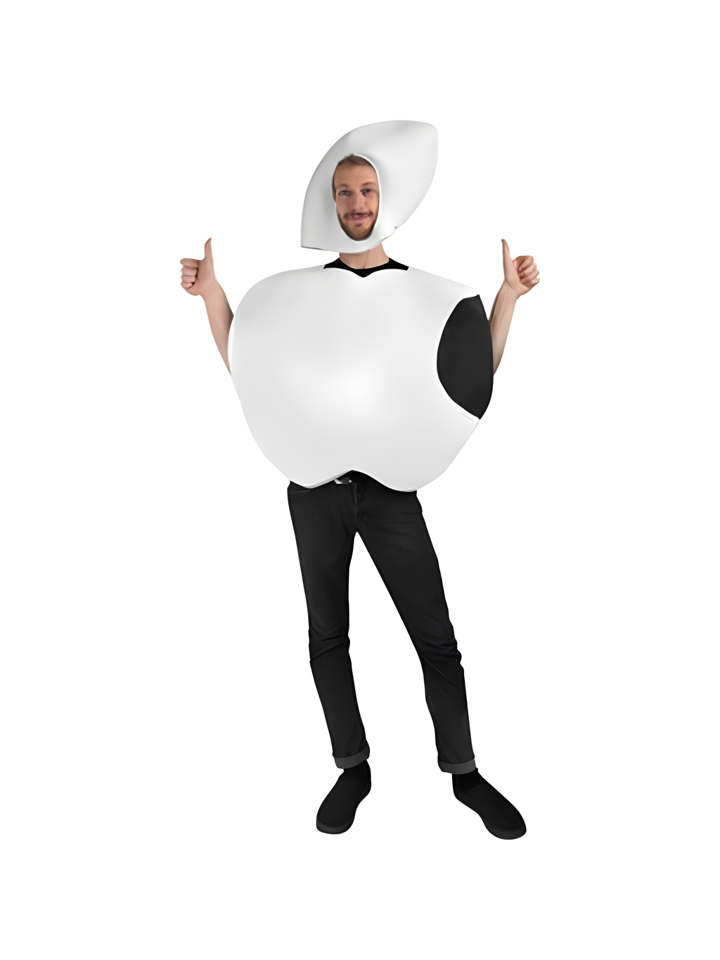 Adult White Apple Costume