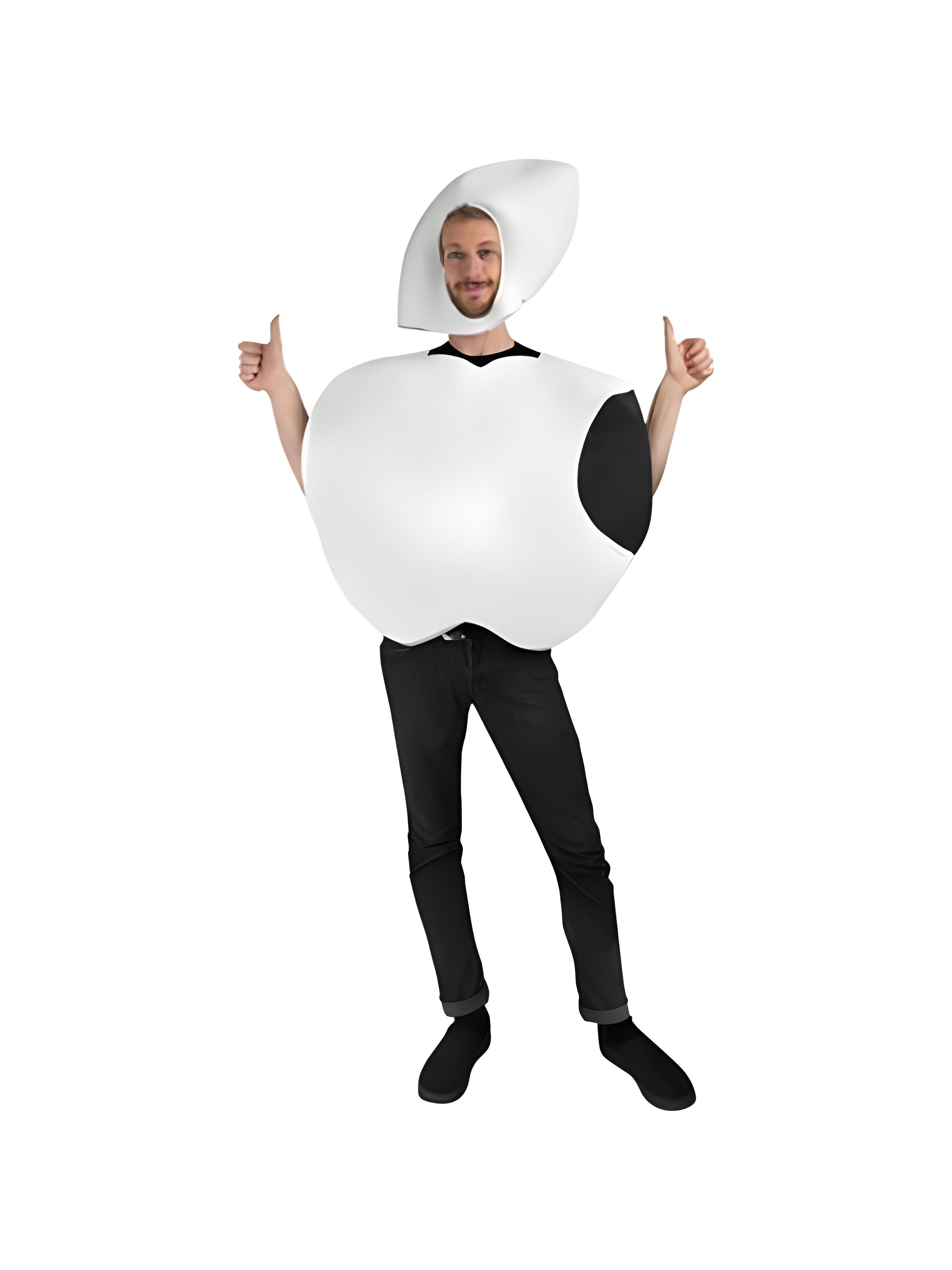 Adult White Apple Costume