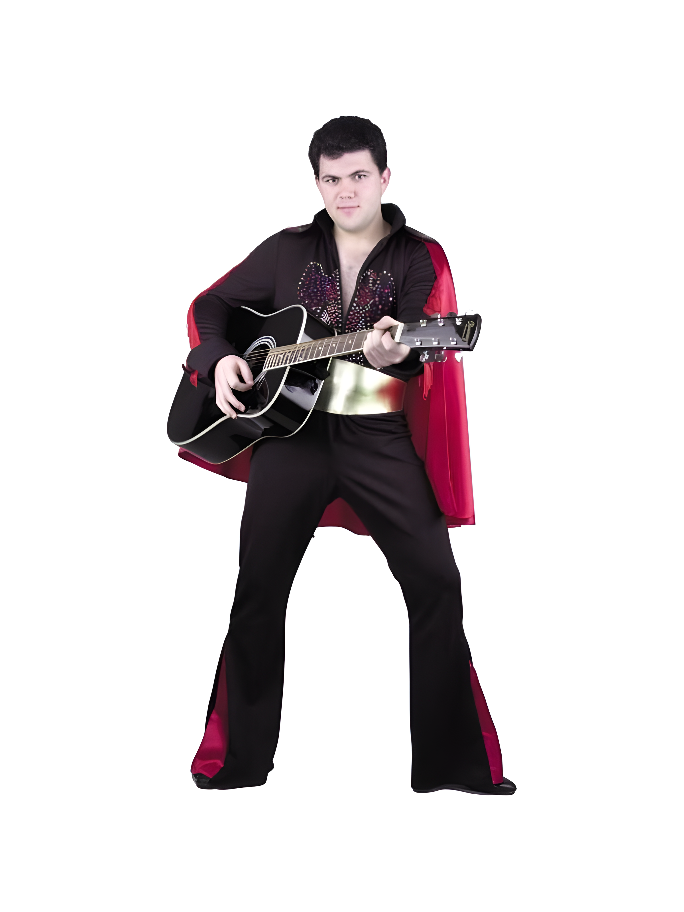 Adult Black Rock Star Costume