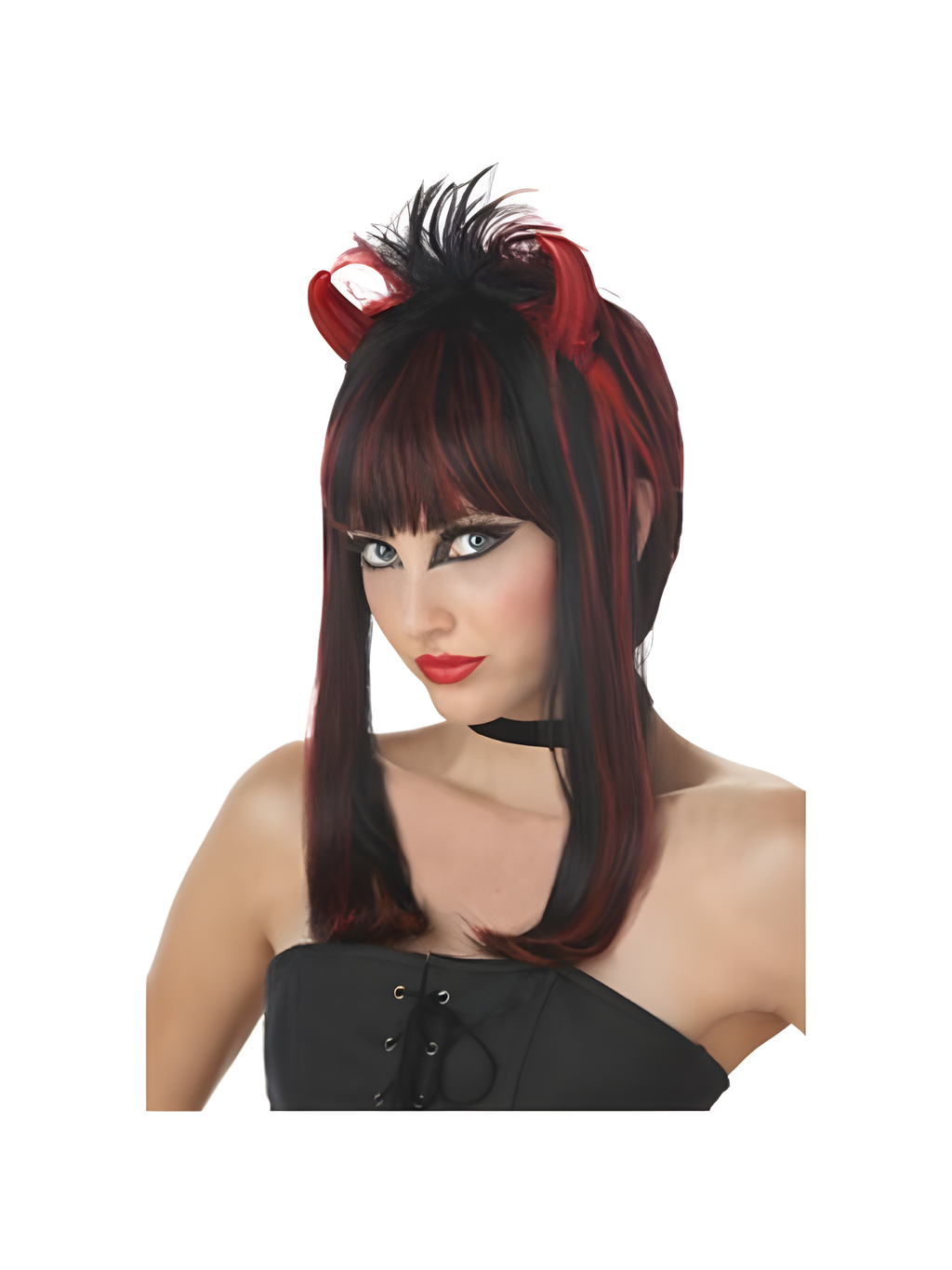 Women's Devil Horn Wig