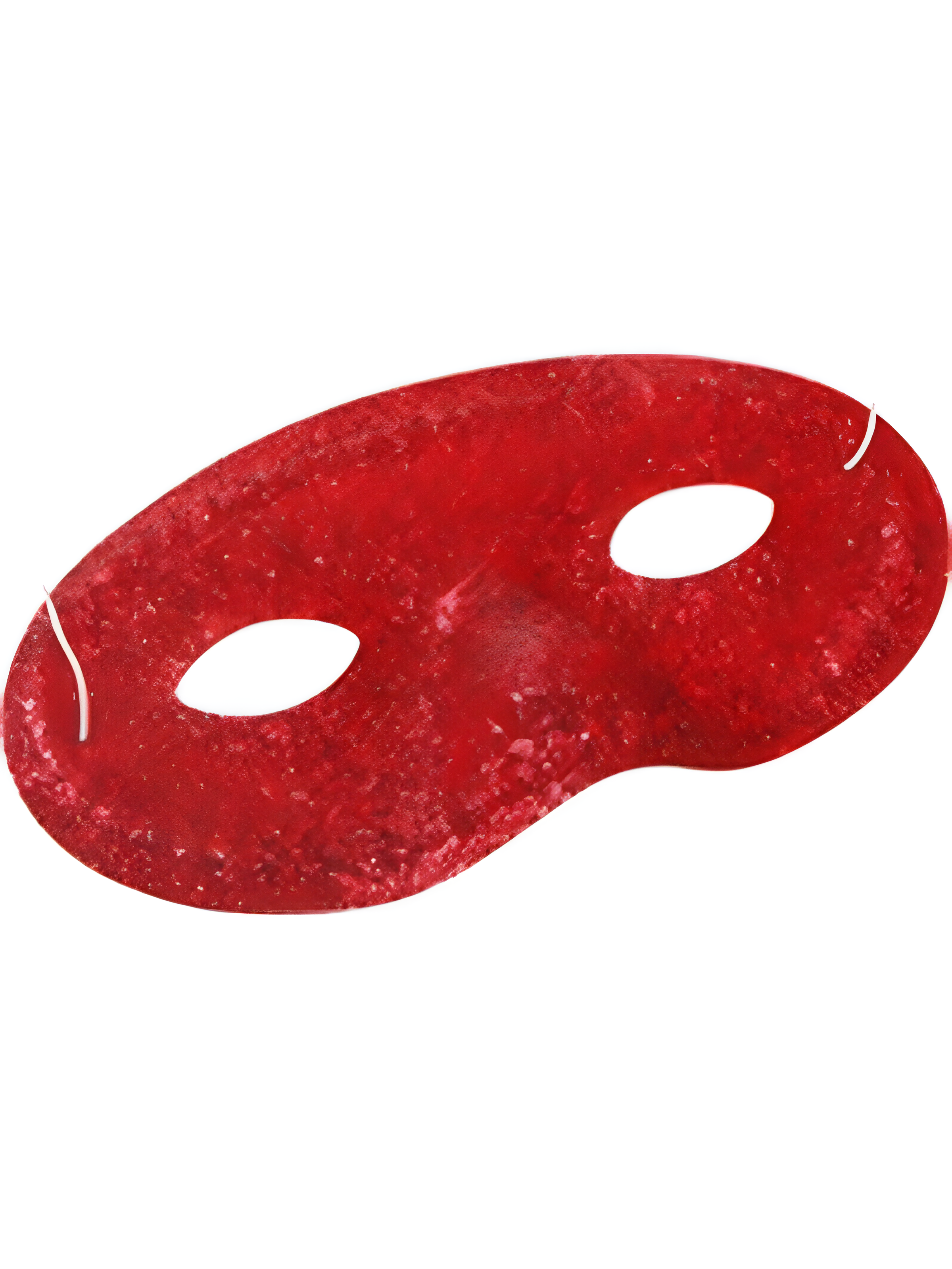 Red Glitter Eye Mask