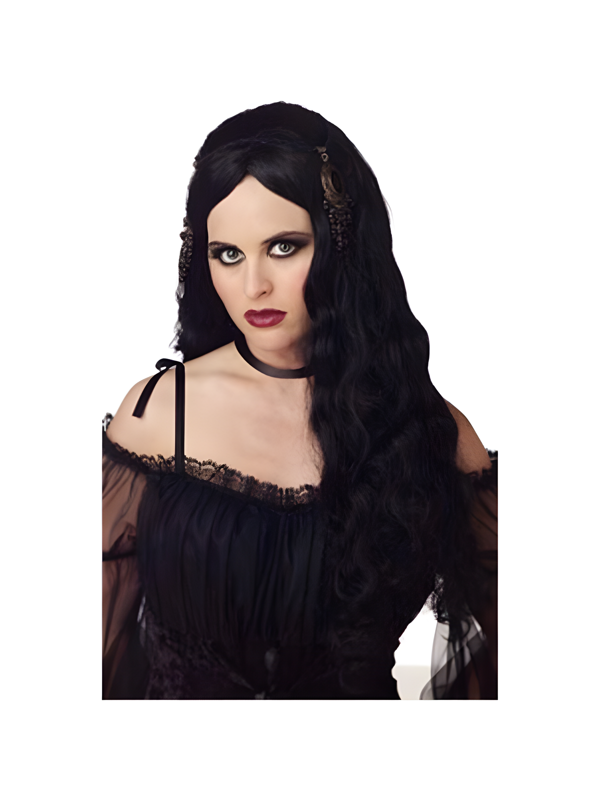 Black Gothic Princess Wig