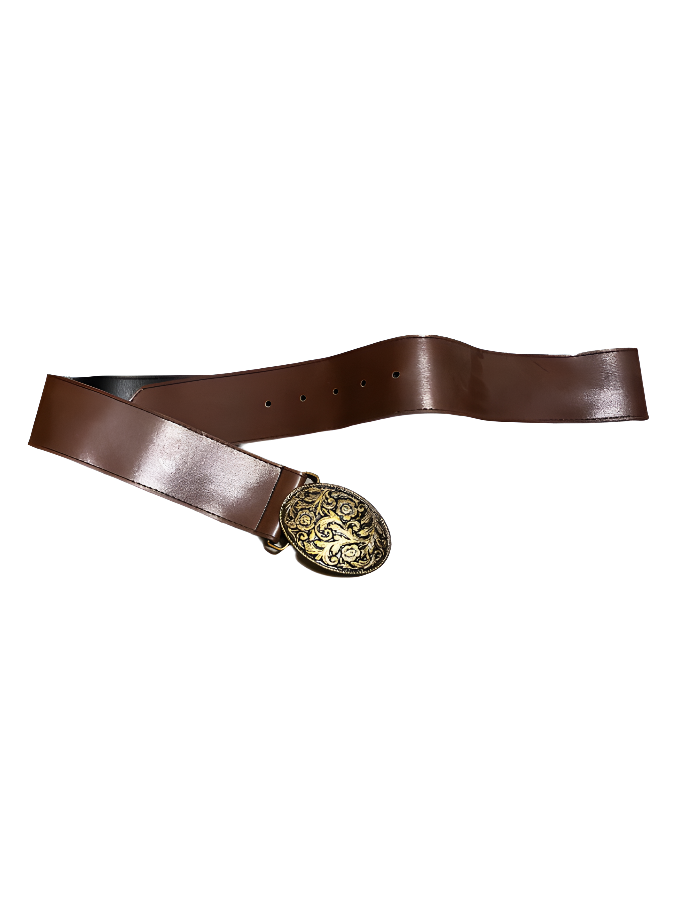 Women's Faux Leather Cowboy Belt