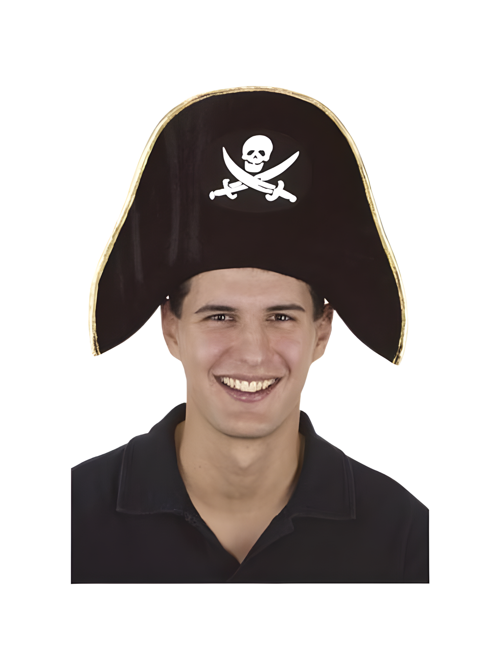 Black Velvet Pirate Hat