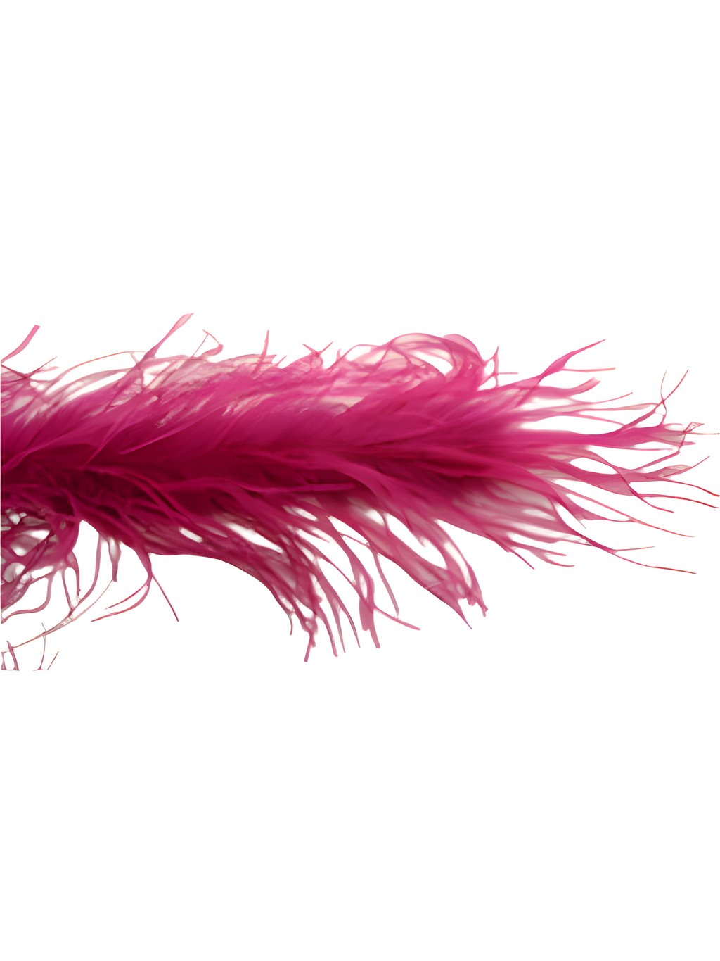 Plum Ostrich Feather Boa