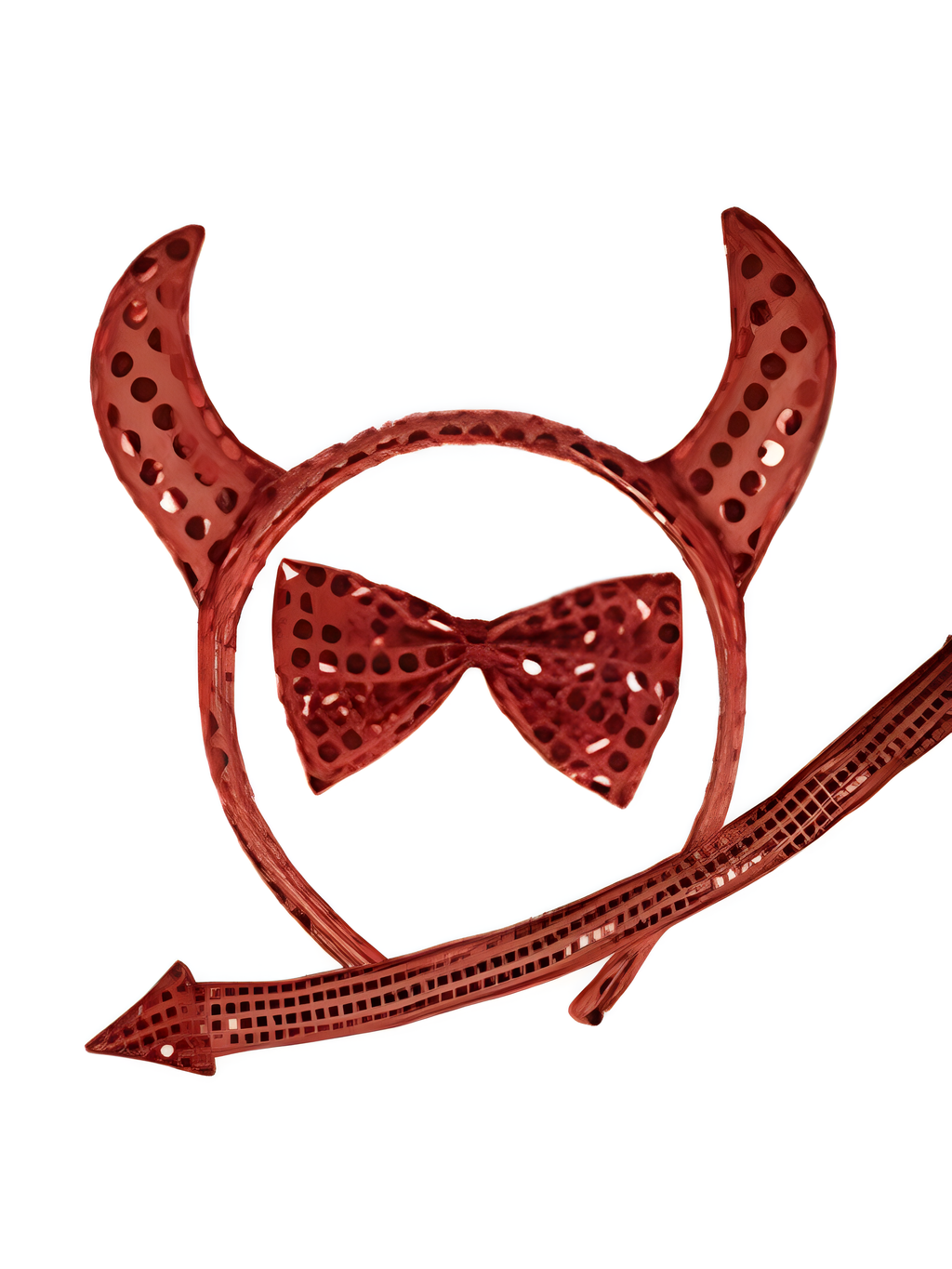 Deluxe Sequin Devil Costume Kit