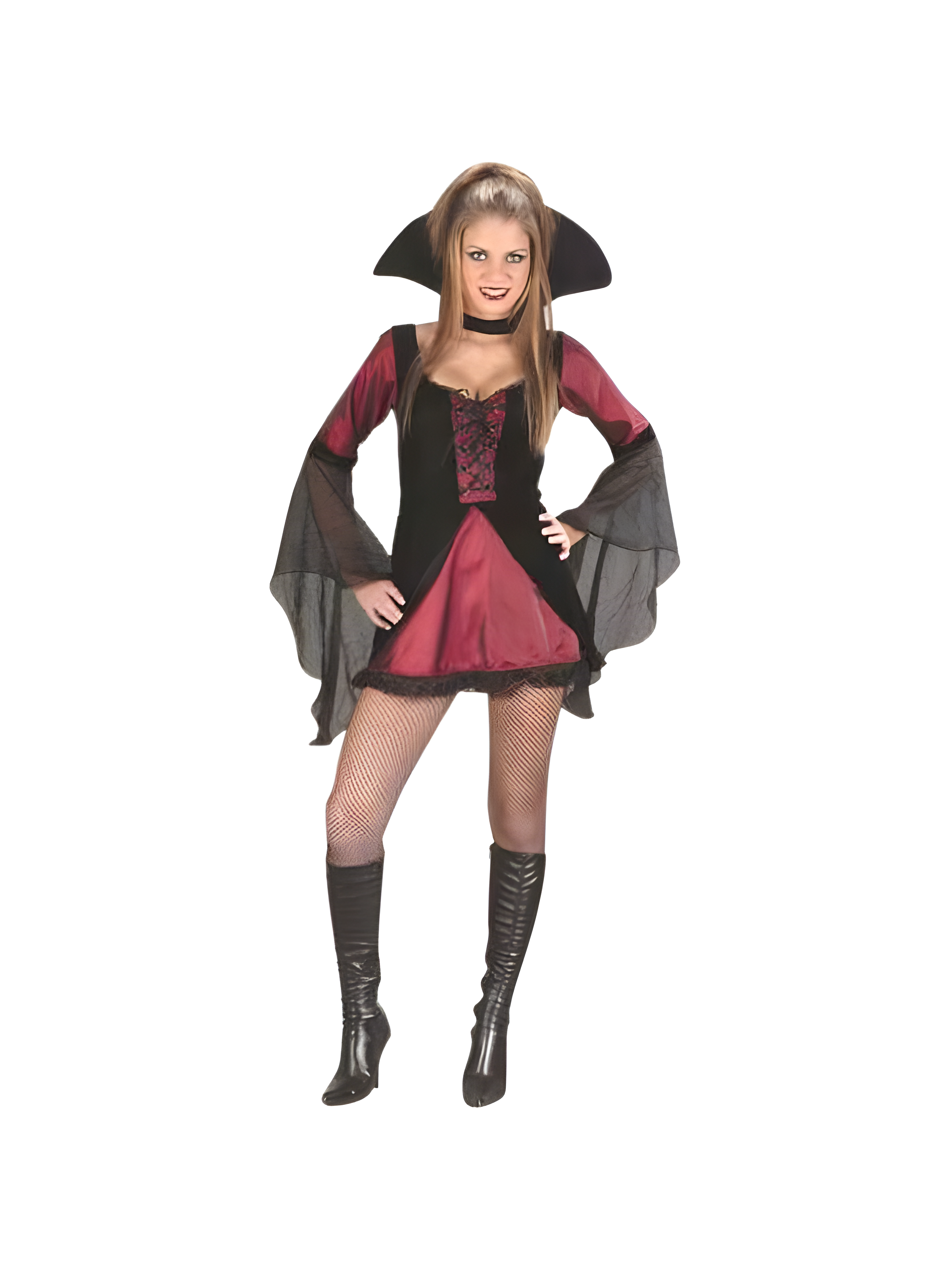 Women's Sexy Vampiress Halloween Costume (Junior Sizes)