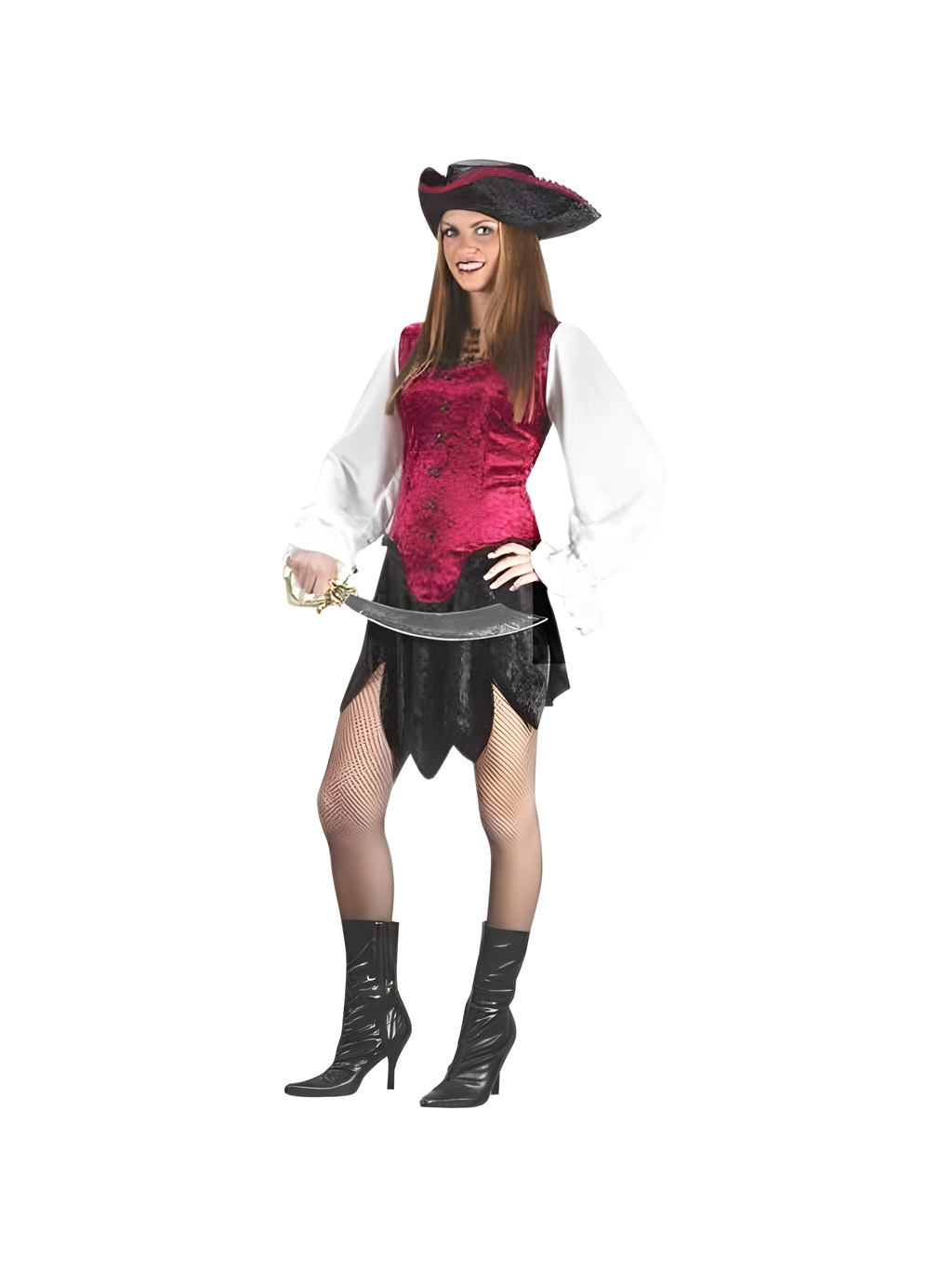 Women's First Mate Pirate Halloween Costume (Junior Sizes)