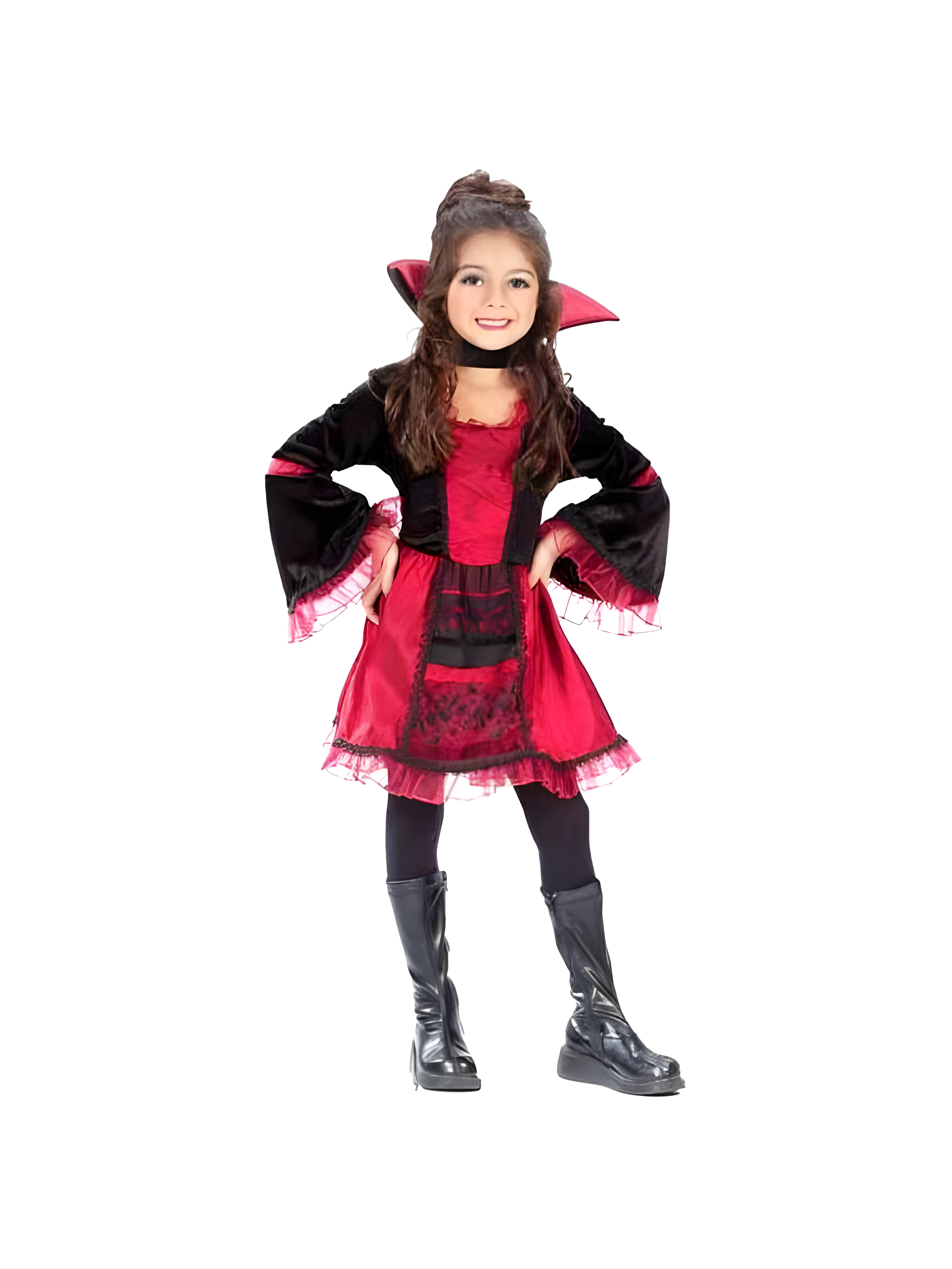 Childs Sassy Victorian Vampiress Costume