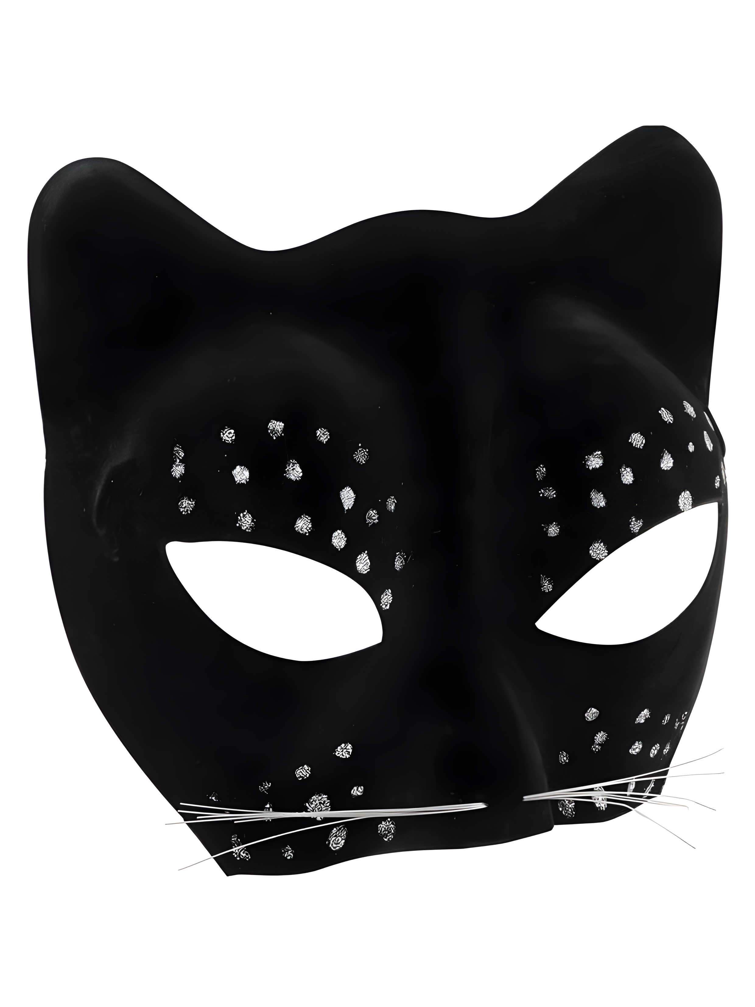 Black Cat Face Mask