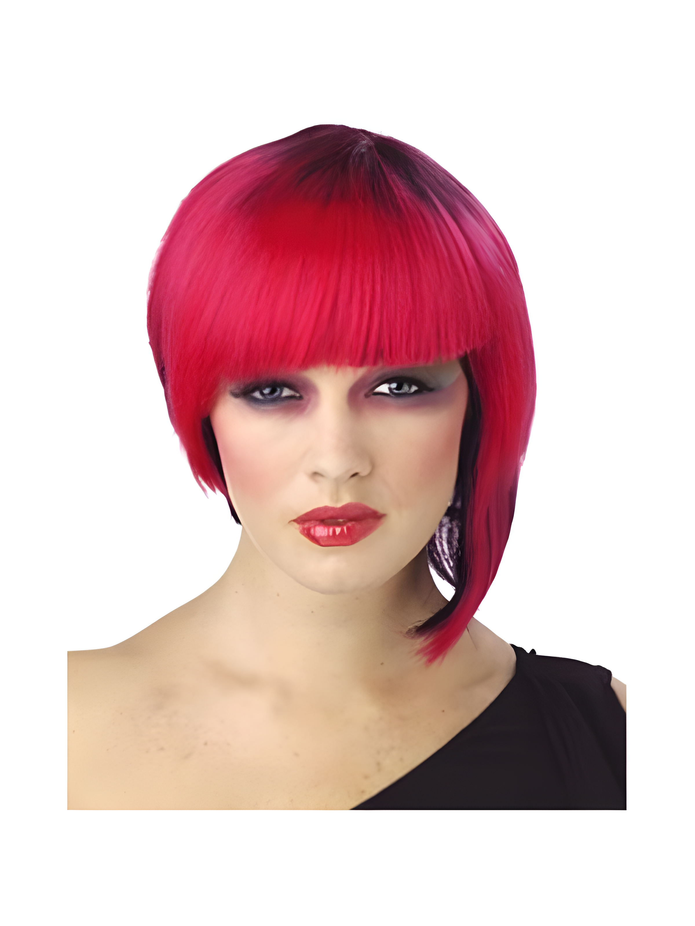Women's Fuchsia Neo Punk Wig