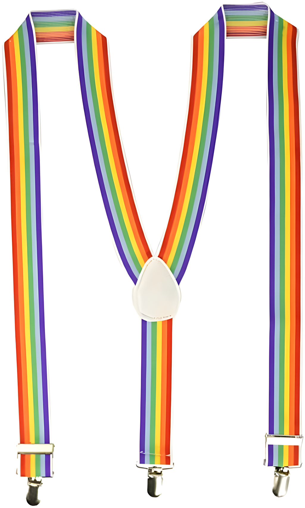 Unisex Rainbow Suspenders, One Size