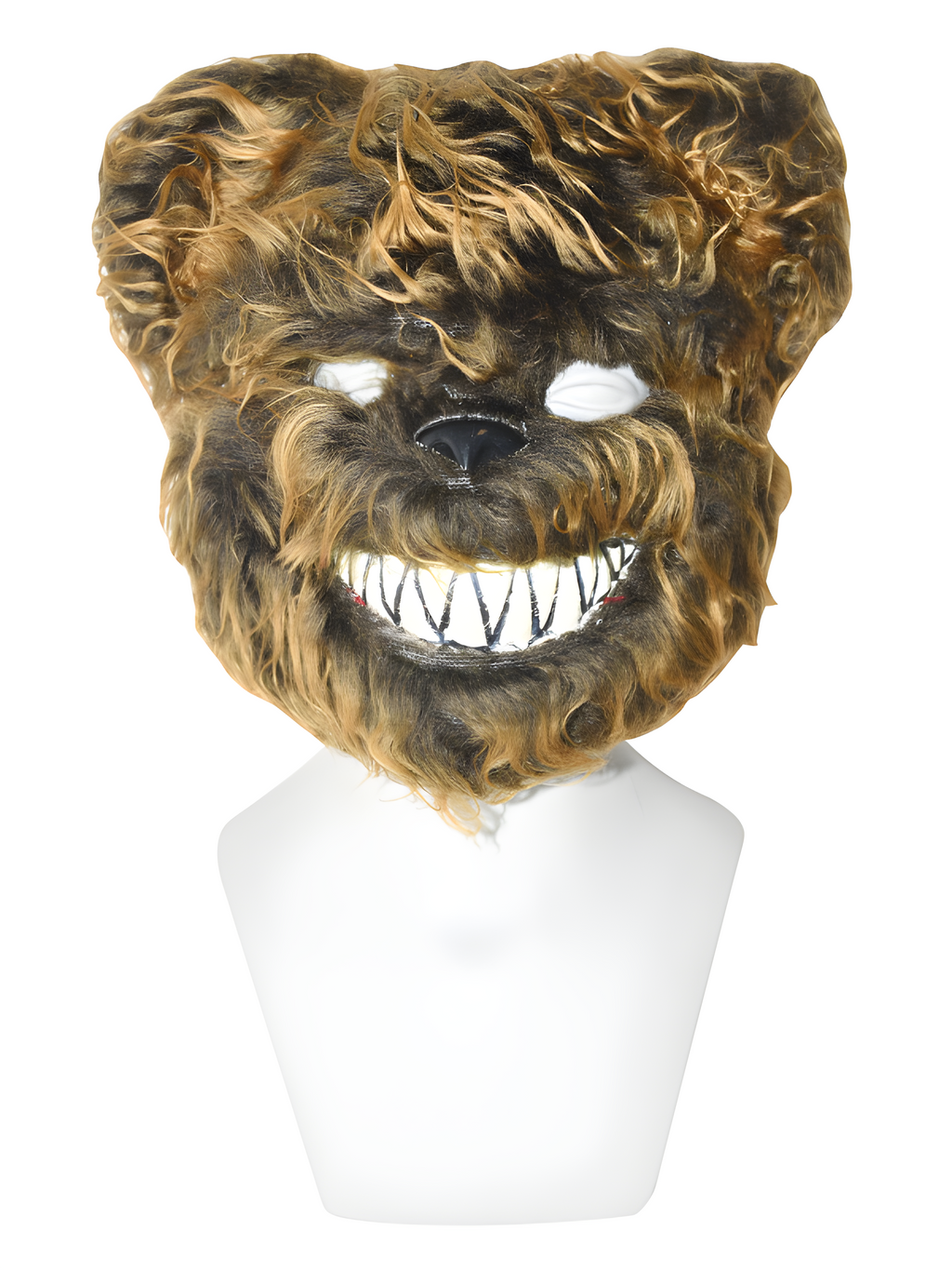 Scary Terror Bear Plush Costume Mask