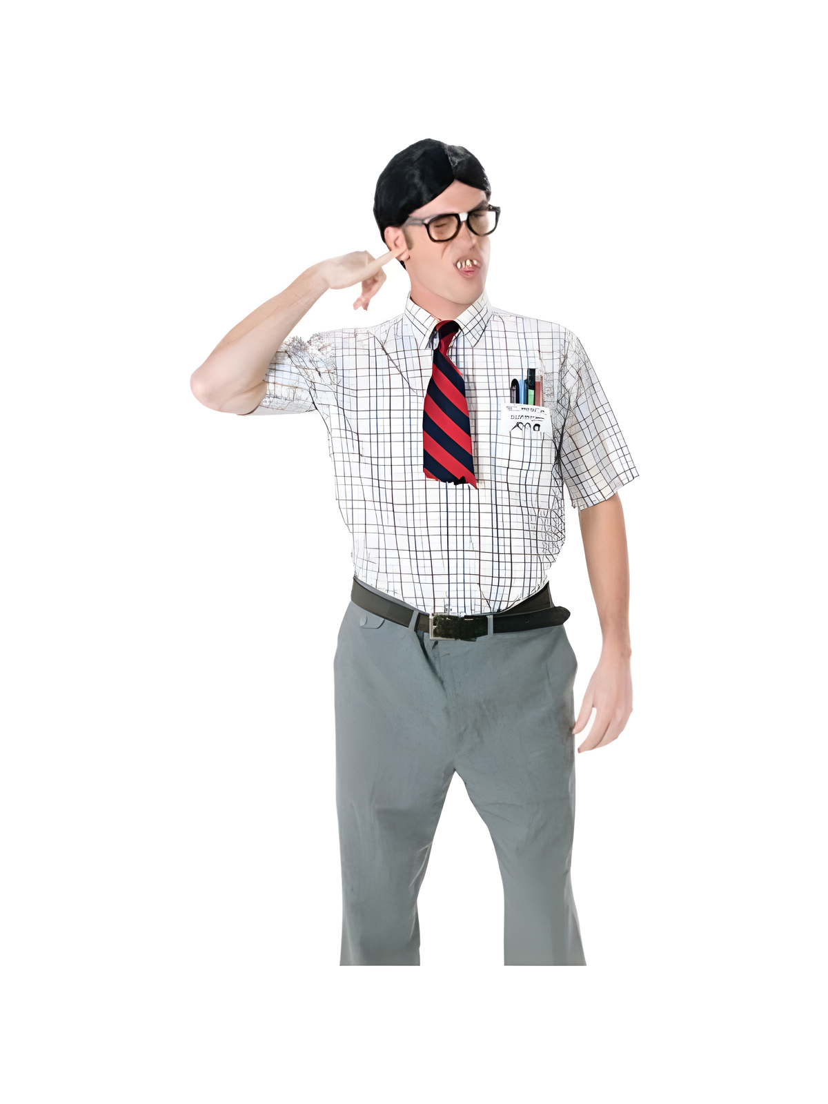 Adult Nerd Guy Costume Kit