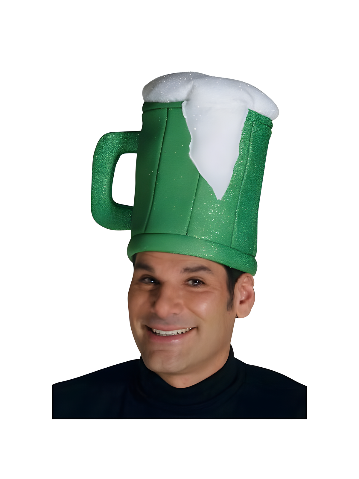 Adult Green Beer Mug Costume Hat