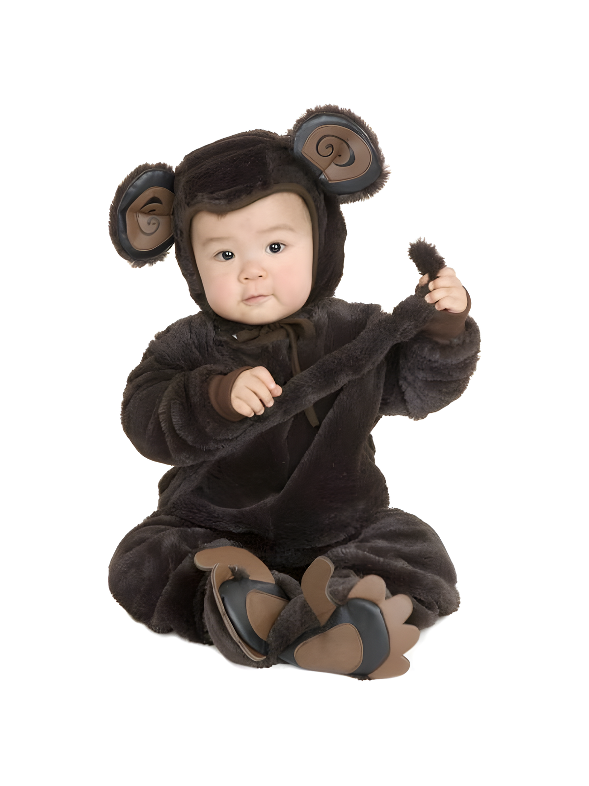Adorable, Fur Monkey Baby Costume