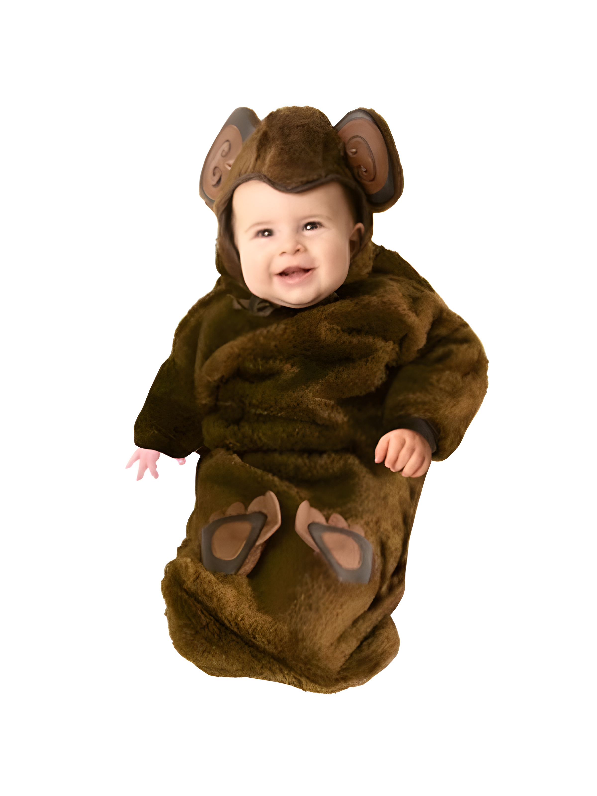 Baby Fur Bunting Monkey Costume