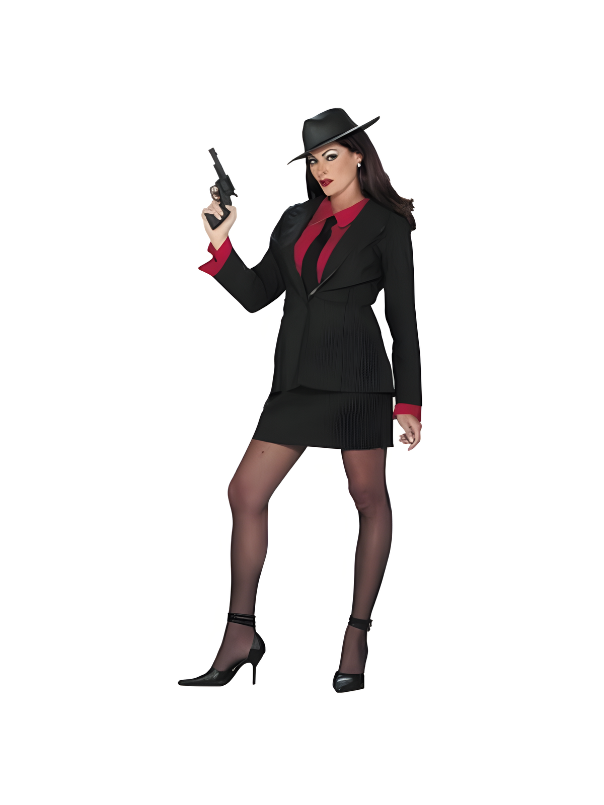 Adult Women's Gangster Suit Costume