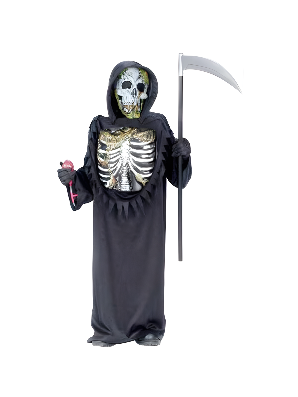 Childs Bleeding Skeleton Zombie Costume