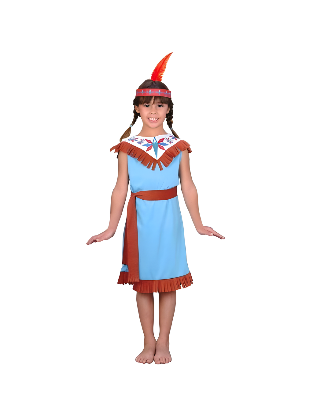 Childs Indian Dancer Girl Costume