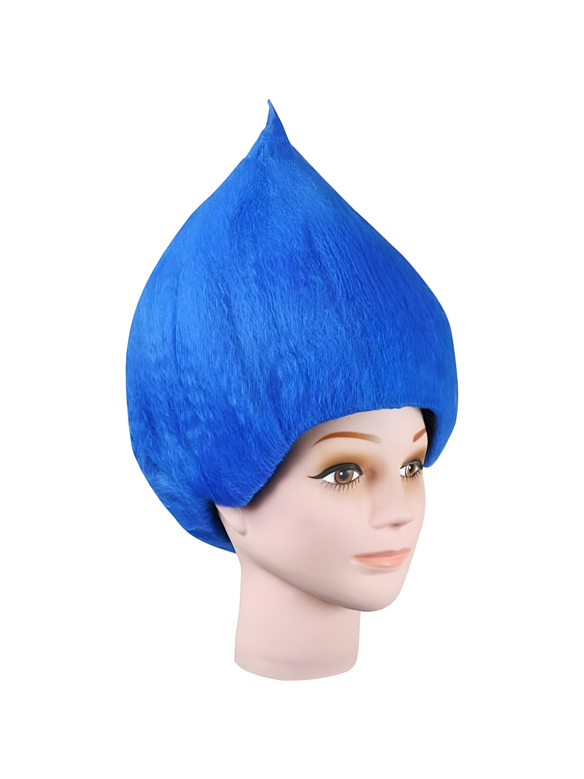 Deluxe Blue Troll Wig