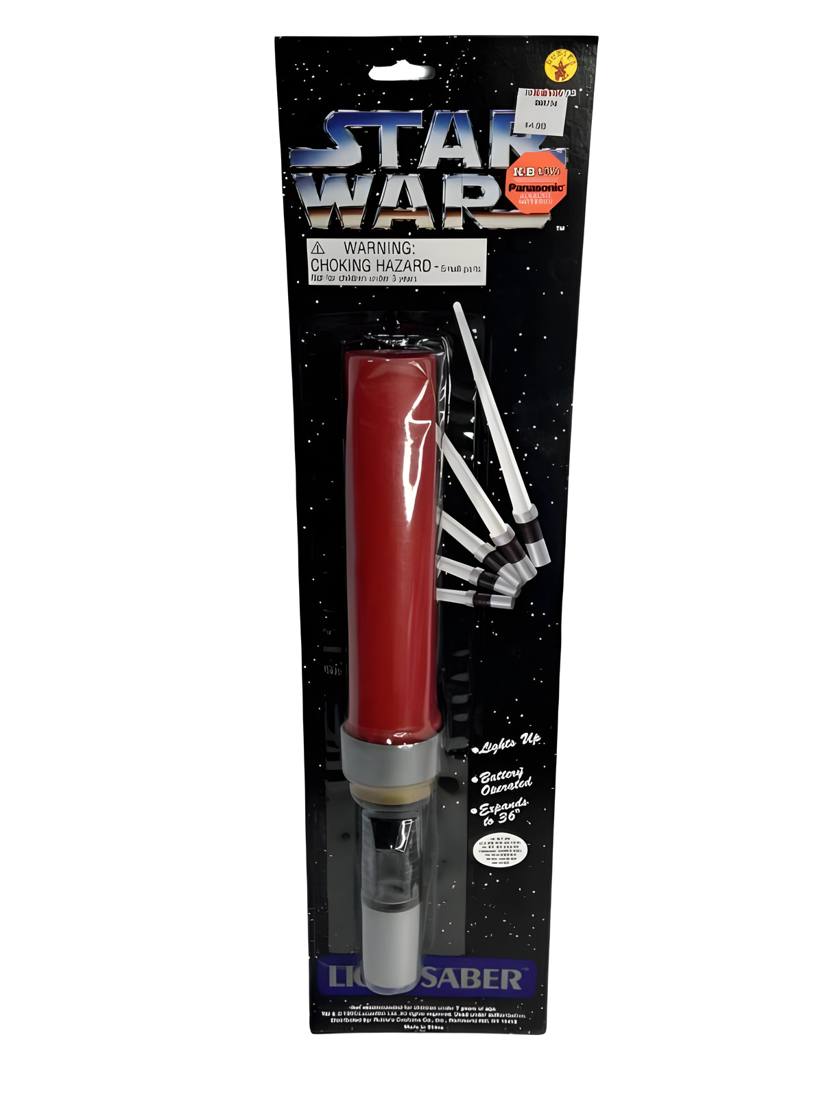 Sealed, Vintage 1995 Darth Vader Star Wars Red 36” Lightsaber