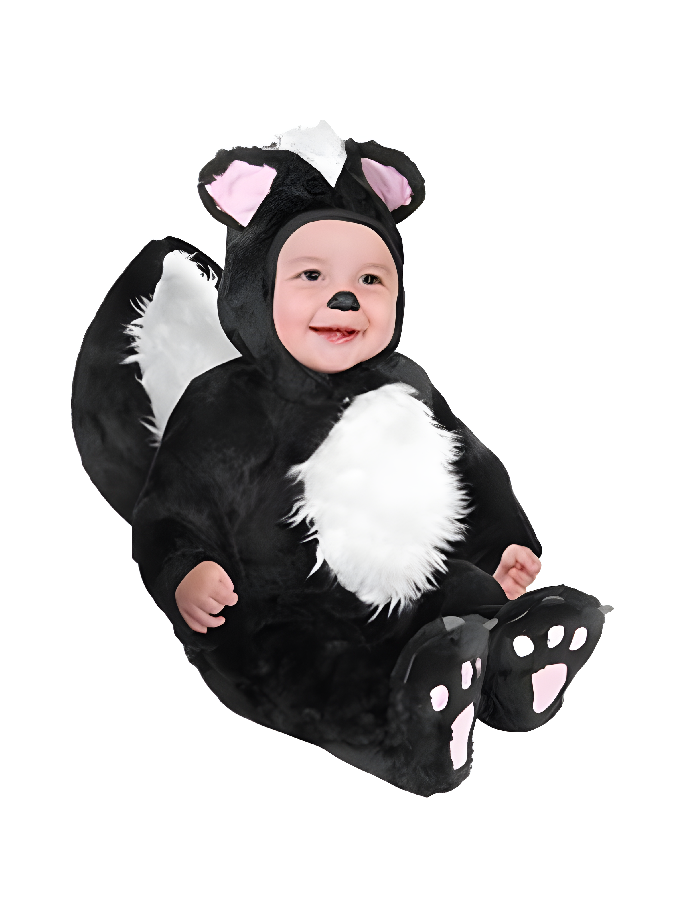 Baby Black Skunk Costume