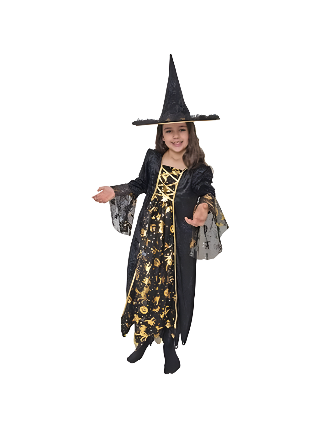 Childs Glamour Witch Costume