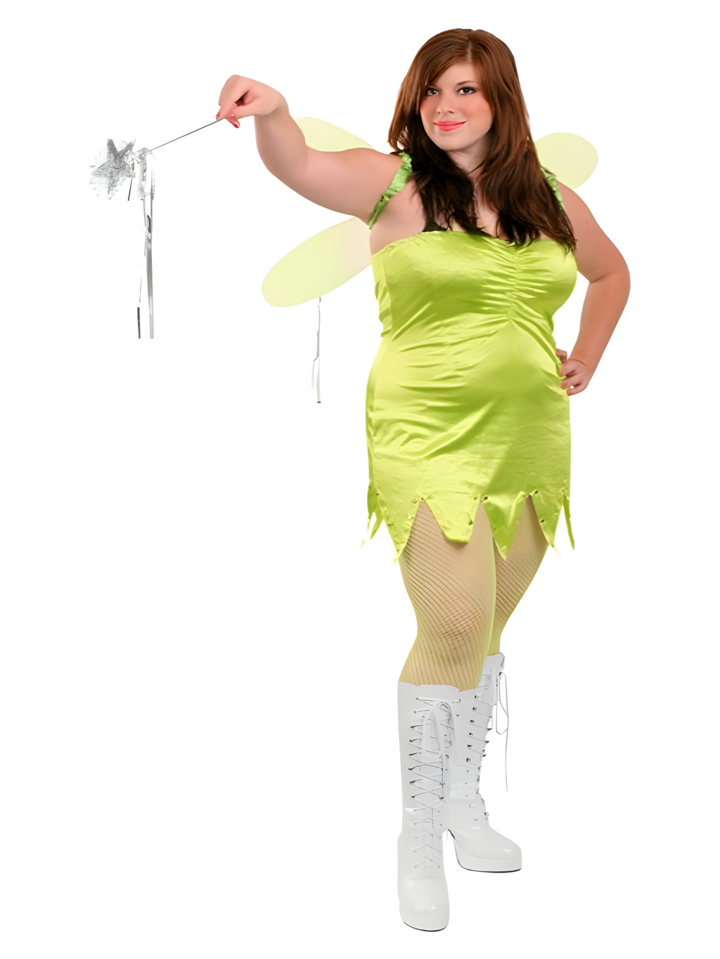 Plus Size Sexy Tinkerbell Fairy Costume Size: Women's Large 8-10